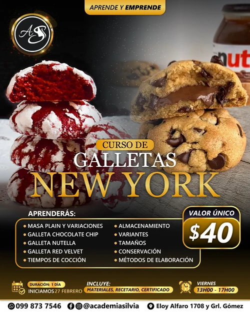 Galletas New York