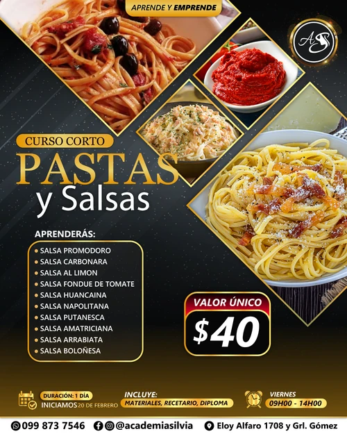 Pastas y Salsas