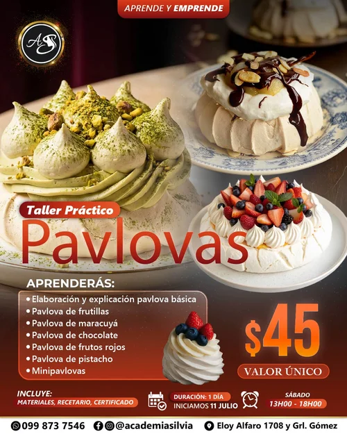 Taller Práctico Pavlovas