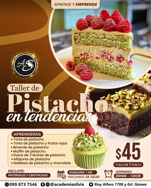 Taller de Pistacho en Tendencias