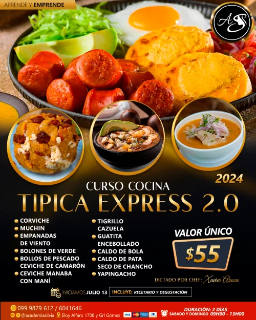 Curso Cocina Típica Express 2.0