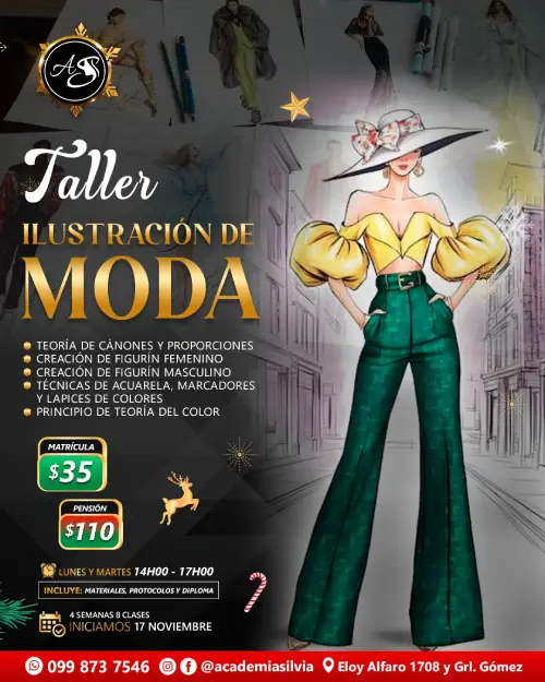 Taller Ilustración de Moda