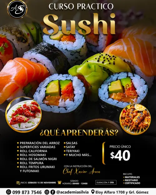 Curso Práctico Sushi