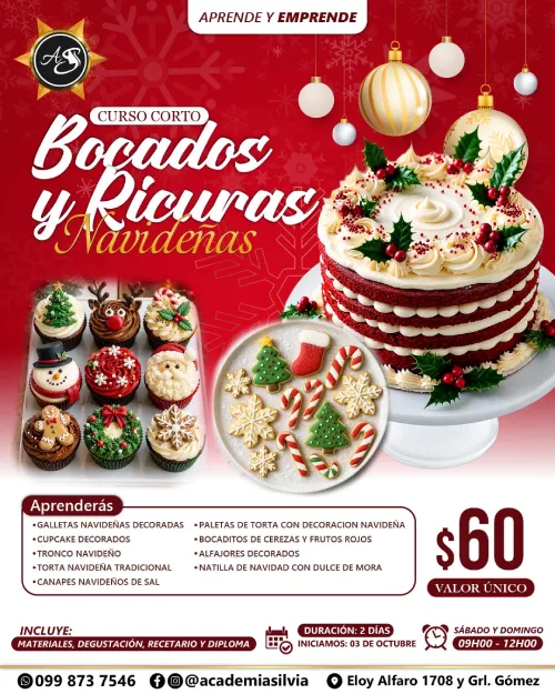 Bocados y Ricuras Navideñas
