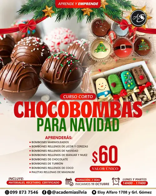 Chocobombas