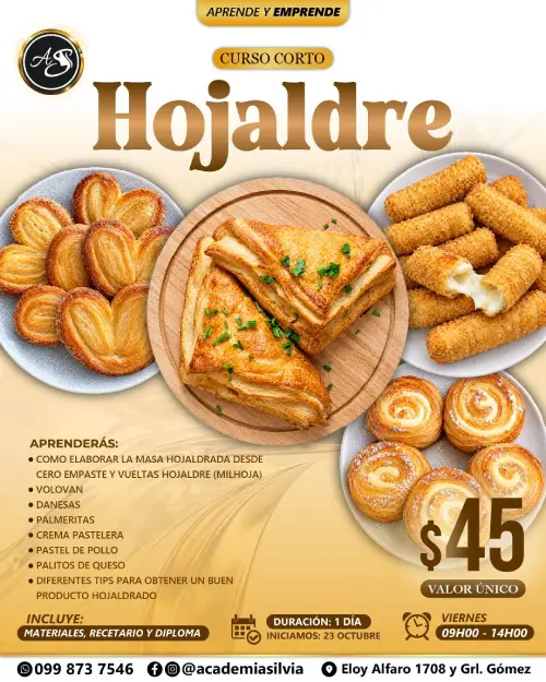 Curso Corto Hojaldre