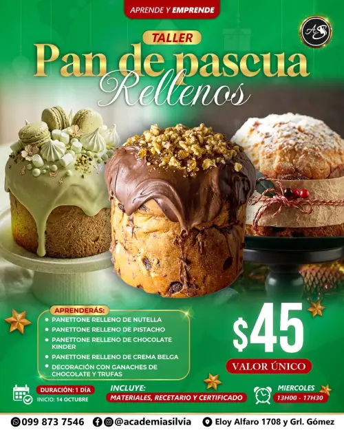 Pan de Pascua Rellenos
