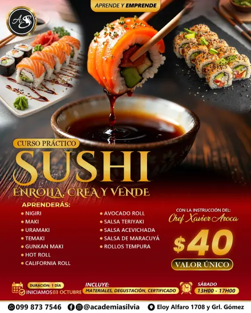 Curso Práctico Sushi