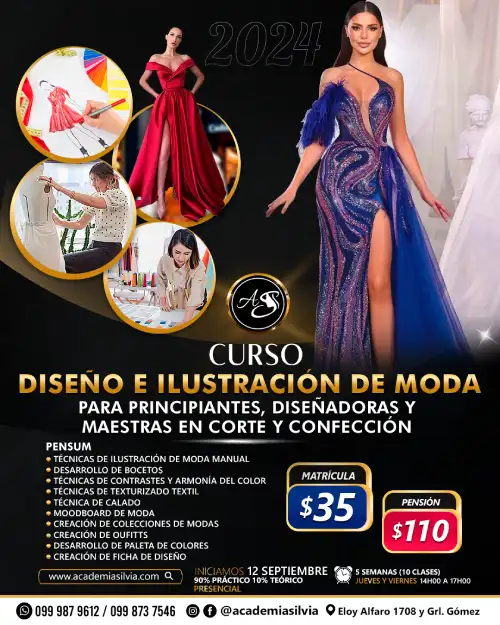 Curso Diseño e Ilustración de Moda