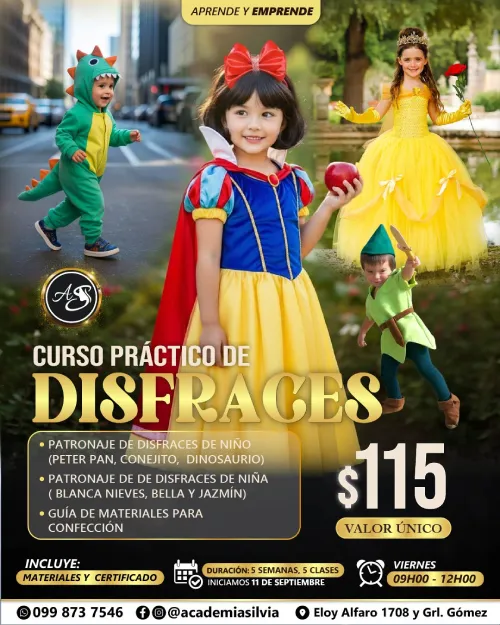 Curso Práctico Disfraces