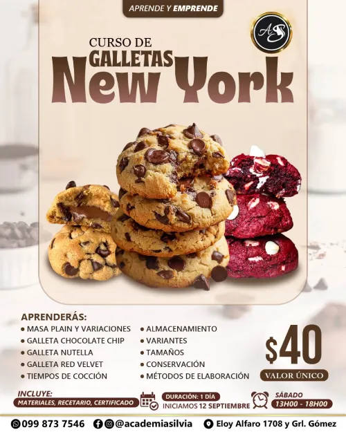 Galletas New York