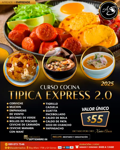 Curso Cocina Típica Express 2.0
